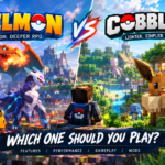 Pixelmon vs Cobblemon comparison showing Minecraft style Pokémon mods with realistic and blocky creatures in split screen