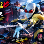 Invincible VS Agent Spider fighting game artwork featuring Agent Spider shooting a web, with his winter 2026 release window, Josh Keaton voice actor details and Year 1 Character Pass roster.