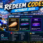 Rocket League redeem codes October 2026 showing active codes, rewards, and redemption steps