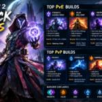 Destiny 2 Warlock builds 2026 Prismatic Solar Void Arc PvE PvP guide with glowing energy warlock