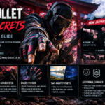 Hard Bullet Tomb Secrets Halloween update guide featuring three new Japanese weapons, 11 Sakura skins, reactive enemies, improved weapon grabbing, finger physics, and unverified secret-room rumors.