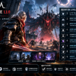 Maldhalla Perdition Update 1.1.0 featuring a dark fantasy survival battle against bosses and enemy hordes.