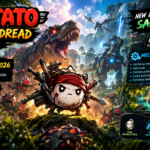 Brotato Primal Dread DLC featuring a dinosaur-filled jungle, new enemies, weapons, and the November 2, 2026 release date for PC.